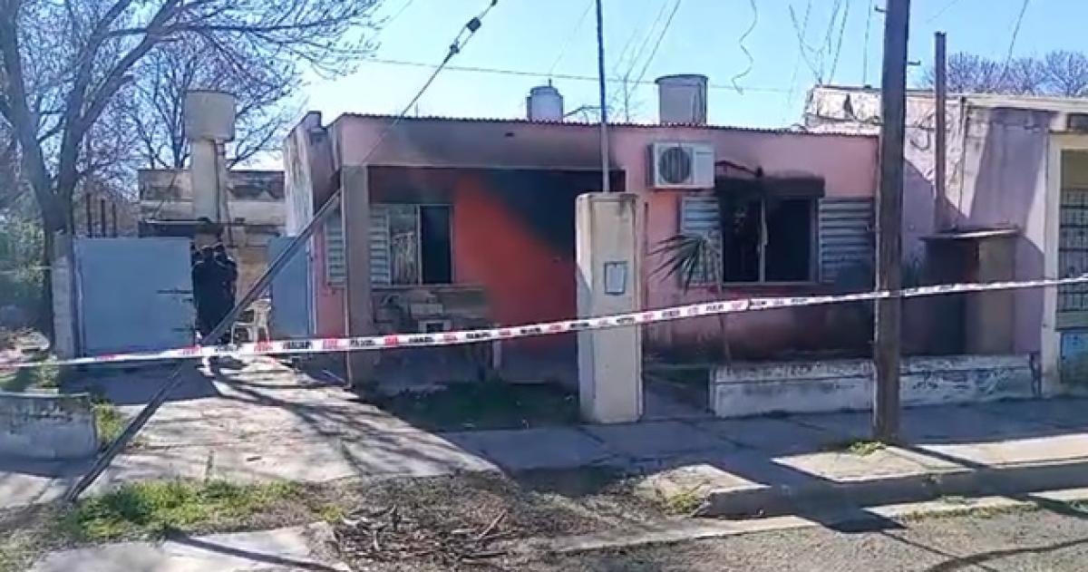 Una de las ocupantes de la casa relató los dram�ticos momentos que atravesaron Nos tiraron una molotov