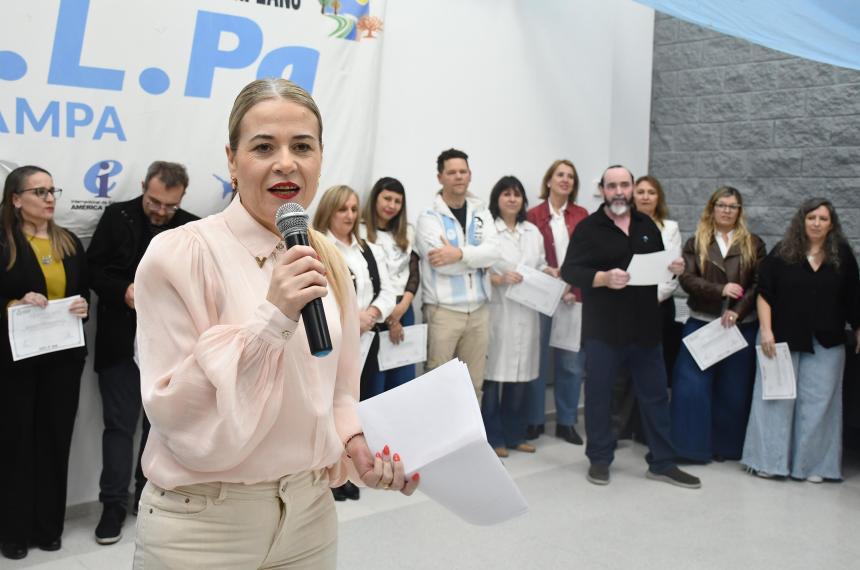 Claudia Calderón asumió como secretaria general de UTELPa