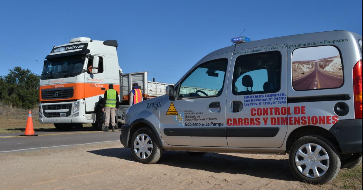 Los controles se hacen en distintos puntos de la provincia