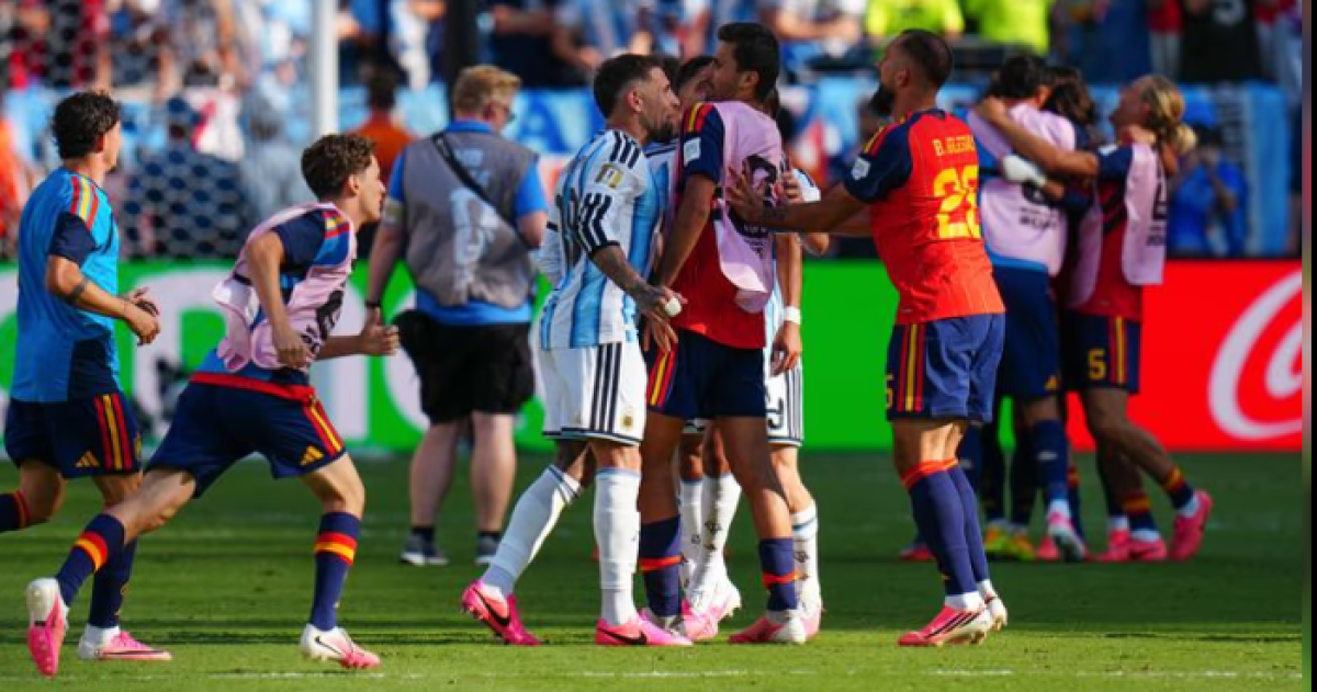 Tres futbolistas argentinos fueron sancionados por los incidentes