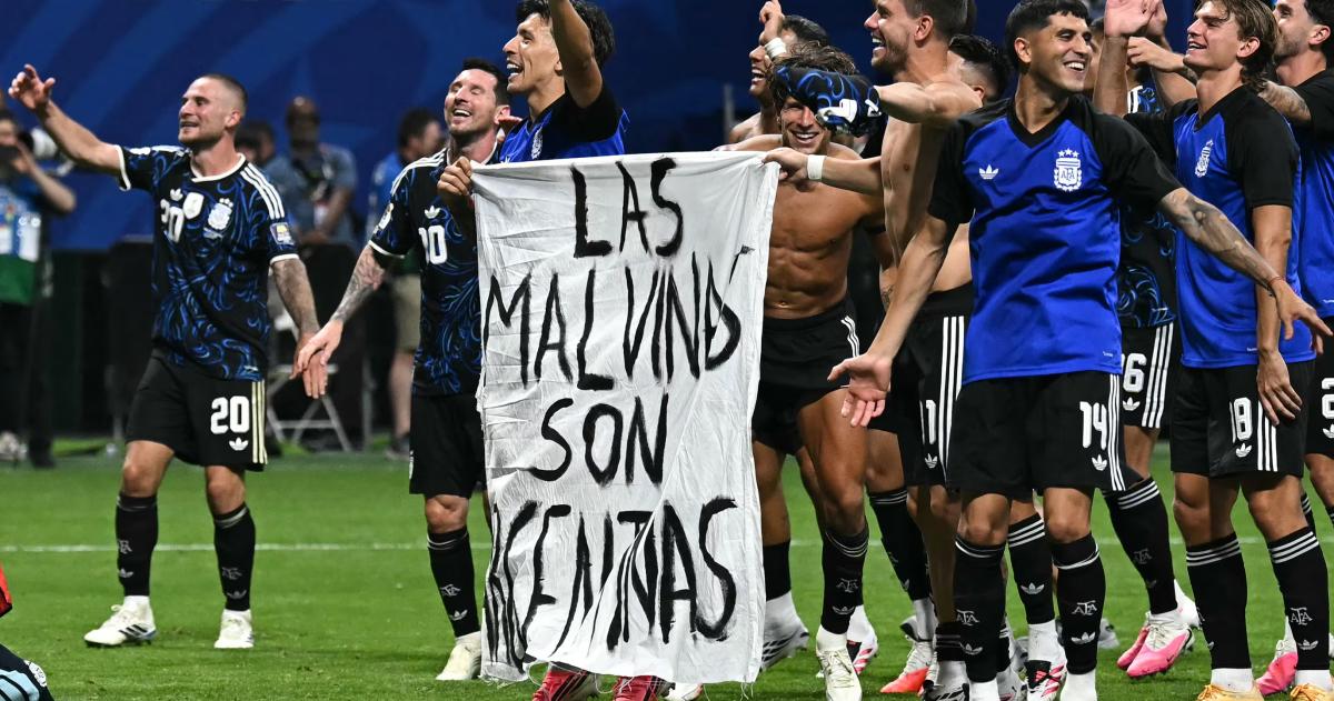 La FIFA sancionó a la AFA por la bandera de Malvinas