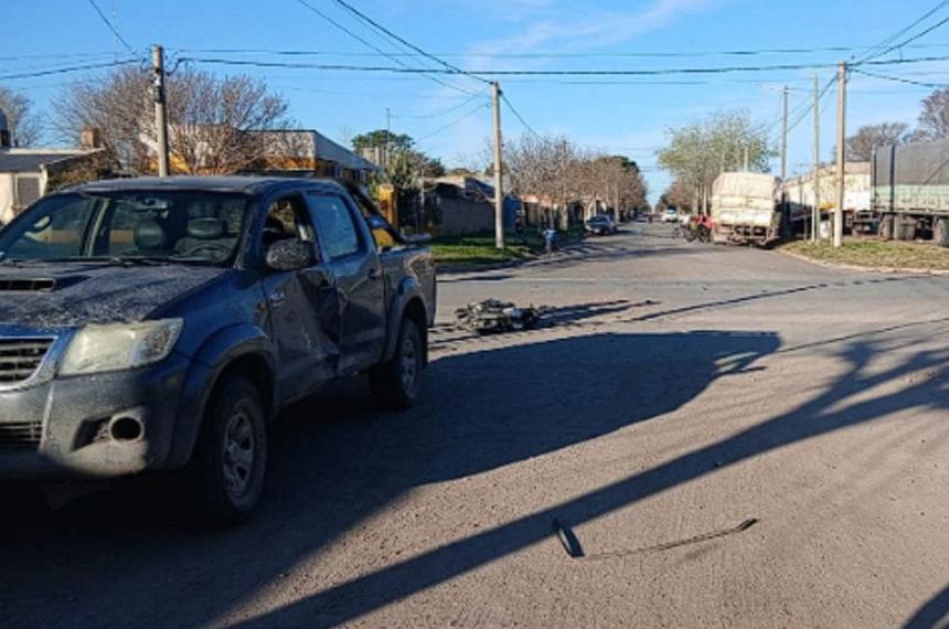 La violencia del impacto produjo el deceso