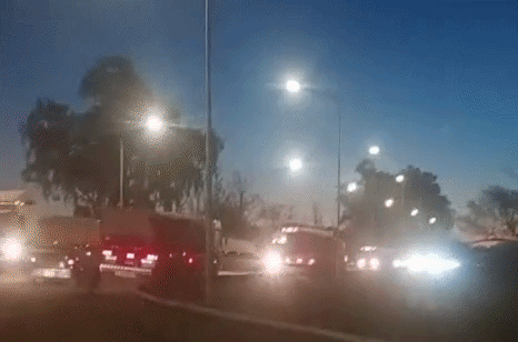 Durante un par de horas los vehículos fueron desviados hacia el ejido urbano de Catriló