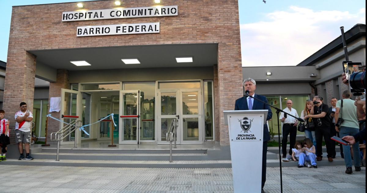 El Hospital Comunitario en su inauguración