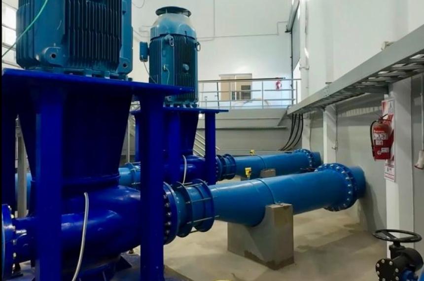La nueva estación comenzó a bombear durante la jornada del s�bado