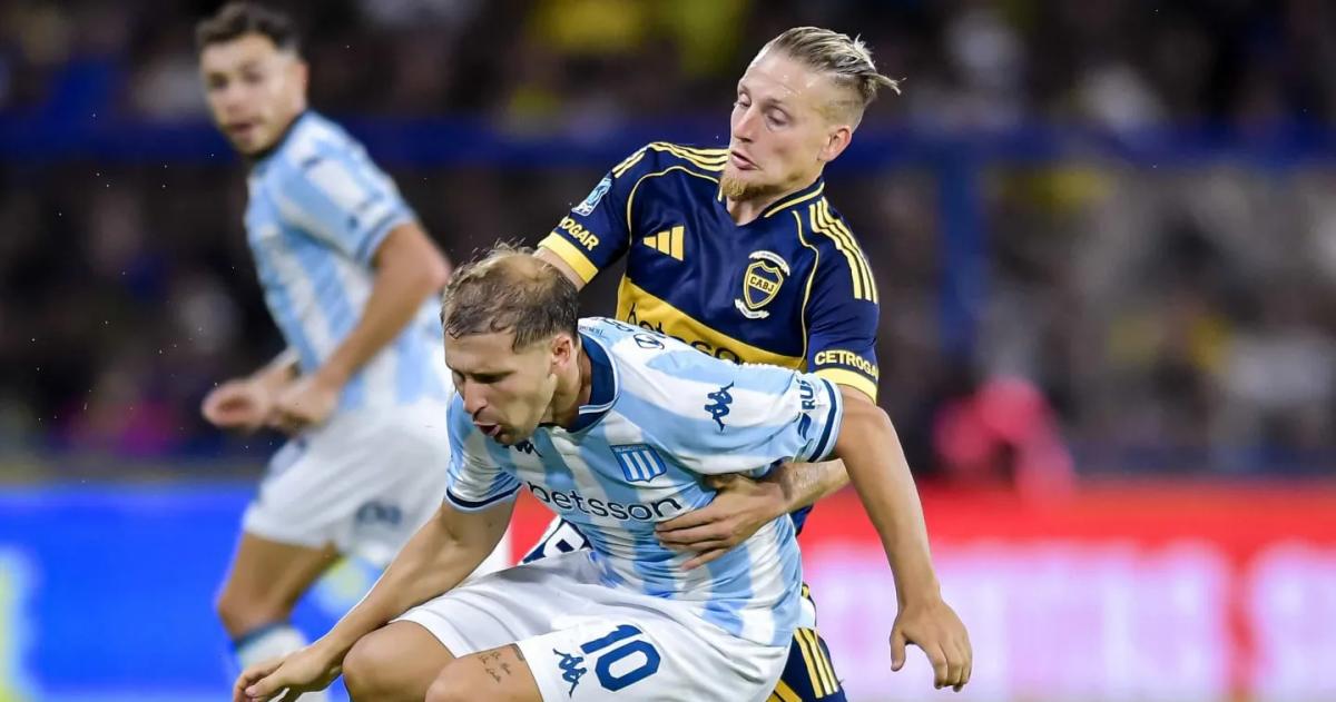 Racing y Boca juegan este domingo en el Cilindro