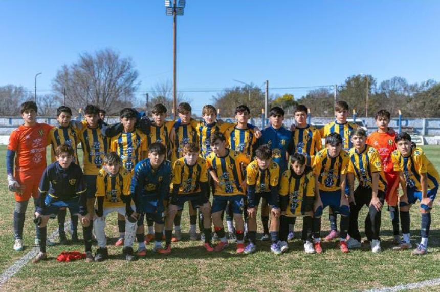 La sexta división de All Boys de Trenel donde juega el chico sancionado