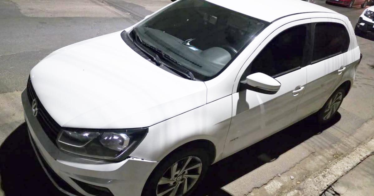 El Gol Trend secuestrado por la Policía Buscó evadir un control policial pero lo atraparon