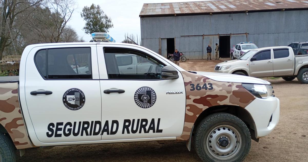 El operativo fue realizado por personal policial de SENASA y de la comuna