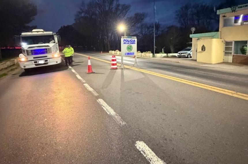 Sucedió durante un operativo de rutina en el Puesto Caminero Catriló