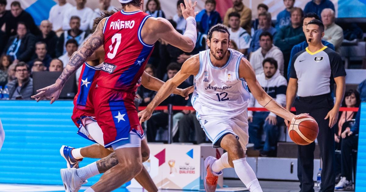 Leandro Bolmaro fue una de las figuras en el gran triunfo de Argentina