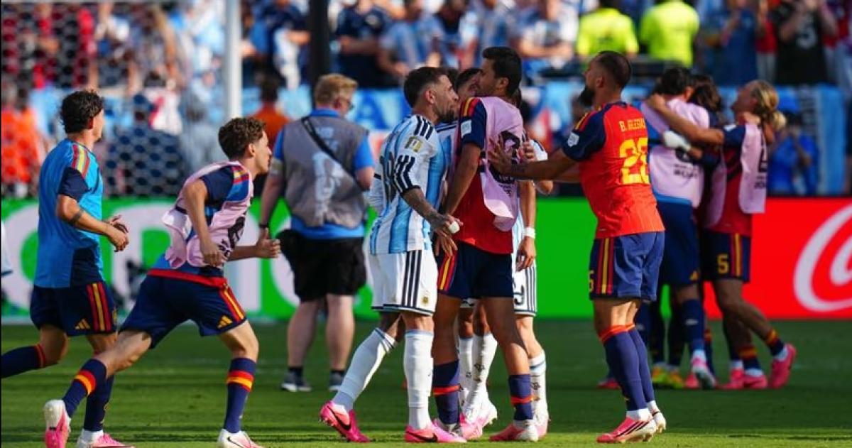 Los disturbios de la final del Mundial