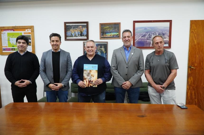Autoridades provinciales estuvieron en La Maruja
