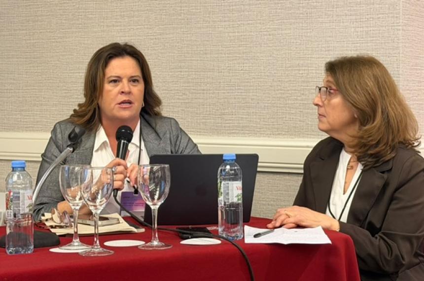 La intendenta Fernanda Alonso participó de la actividad desarrollada en CABA