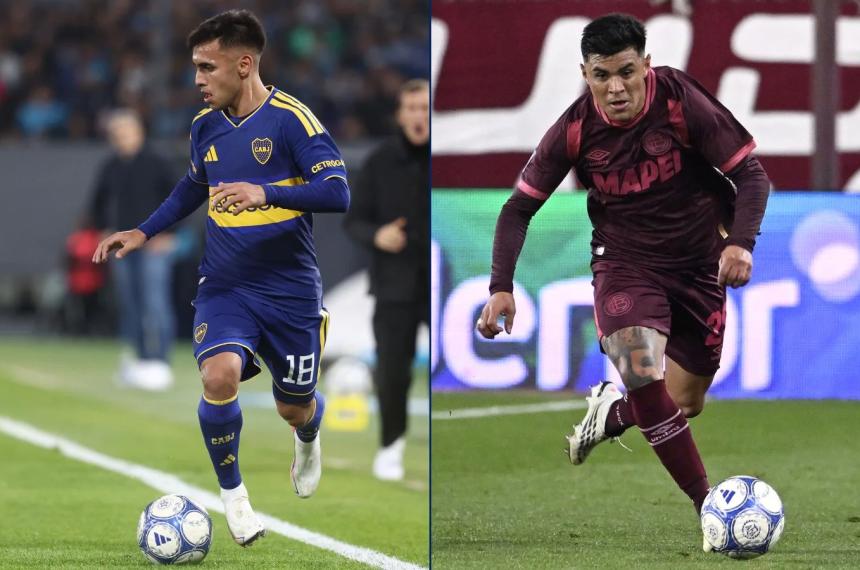 Boca y Lan�s se enfrentan en La Bombonera