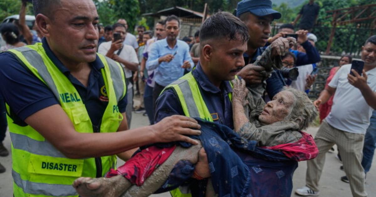 Hasta el momento 1545 personas fueron rescatadas