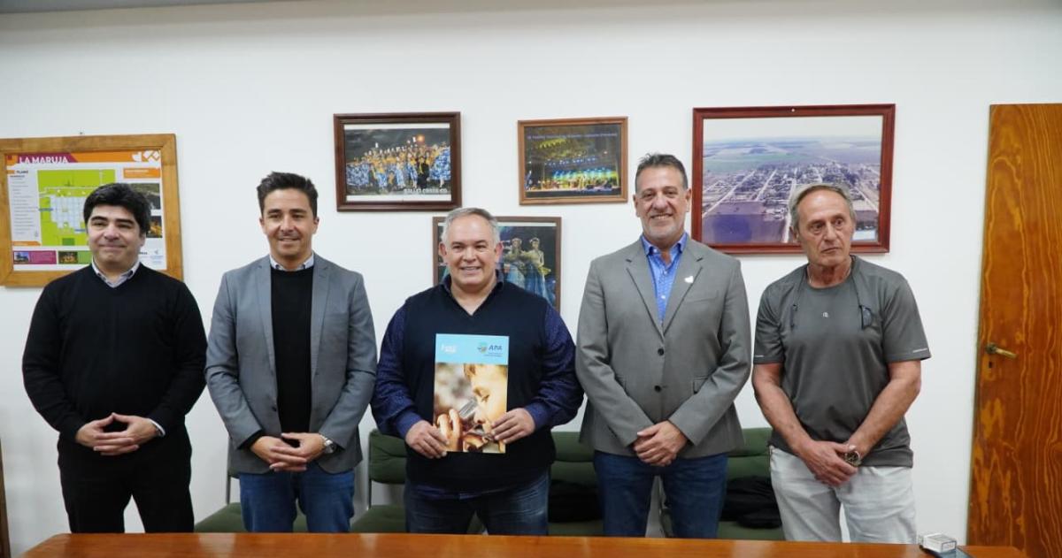 Autoridades provinciales estuvieron en La Maruja