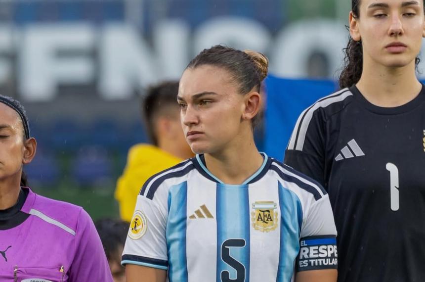 Agustina Maldonado juega en River Plate