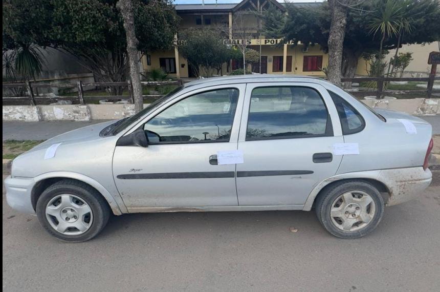 Los detenidos se movilizaban en un Chevrolet Corsa