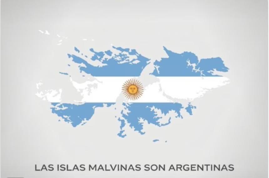 Una publicación en redes sociales de las Fuerzas Armadas Argentinas reafirma el reclamo de soberanía sobre las Islas Malvinas con un mapa del archipiélago con la bandera nacional
