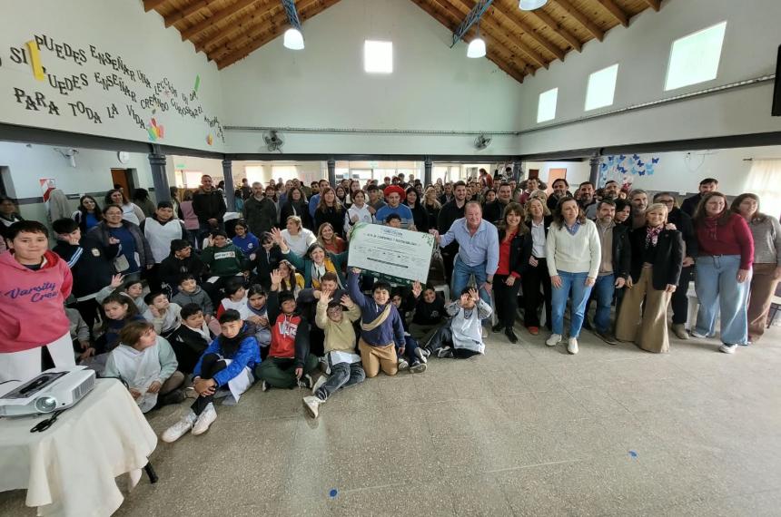 El acto se realizó en Puelches