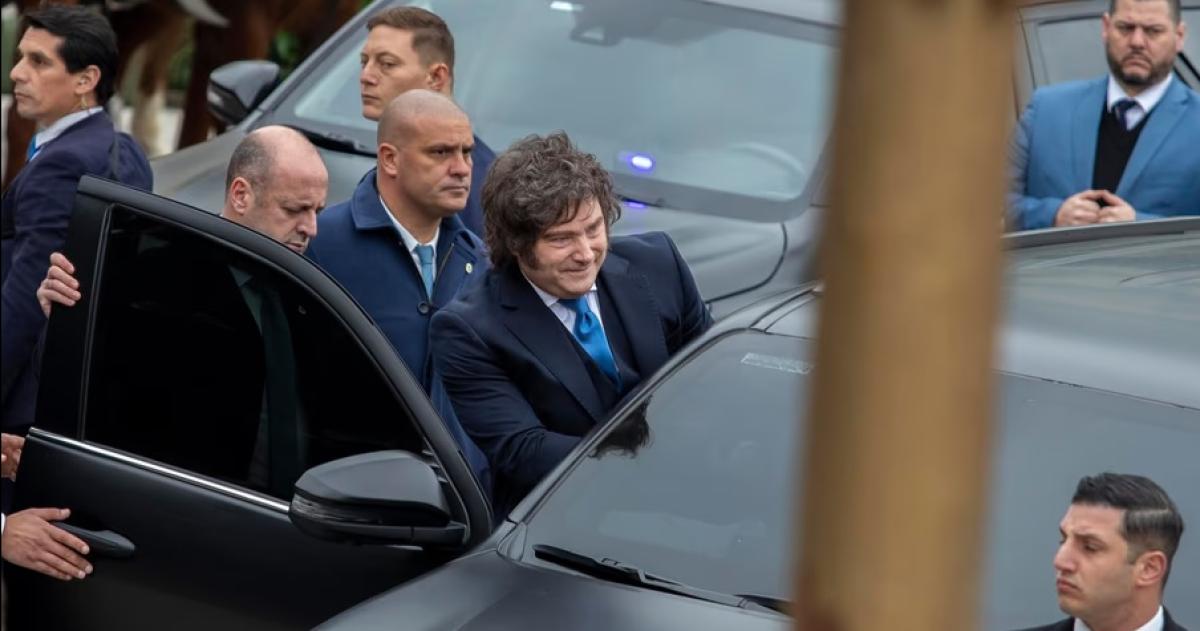 El presidente Javier Milei