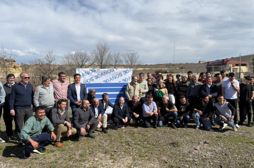 Celebraron los 30 años de la Central Hidroeléctrica