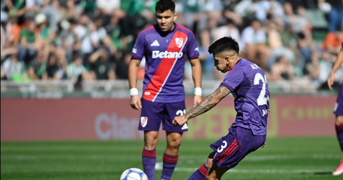 Almada convirtió uno de los goles de River