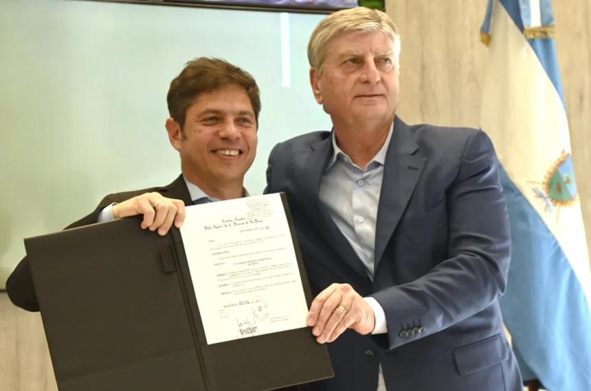  Este lunes ambos gobernadores se reun�nen en Santa Rosa