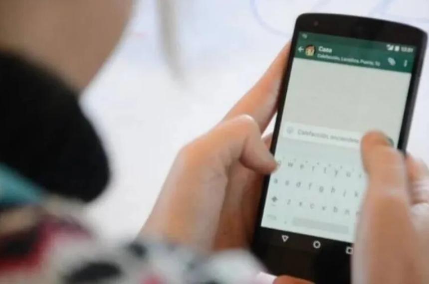 La víctima comenzó a recibir mensajes desde el perfil de su familiar