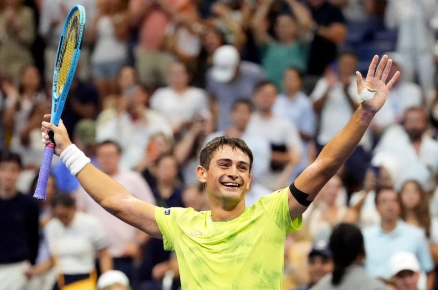 Mariano Navone eliminó a Novak Djokovic en primera ronda del US Open El serbio no perdía en esa instancia desdeel año 2006