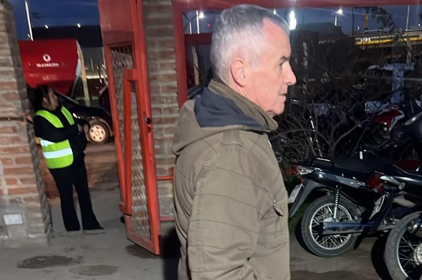 Una imagen del operativo en el corralón del EMSUI