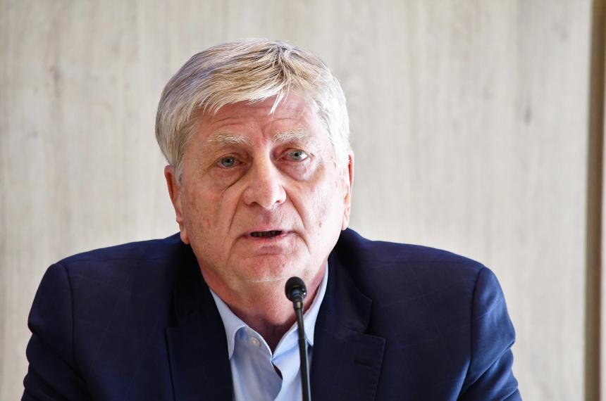 El gobernador Sergio Ziliotto