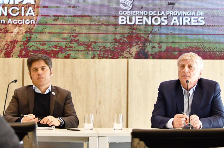 Ziliotto y Kiciloff firmaron también convenios de cooperación en seguridad salud y turismo