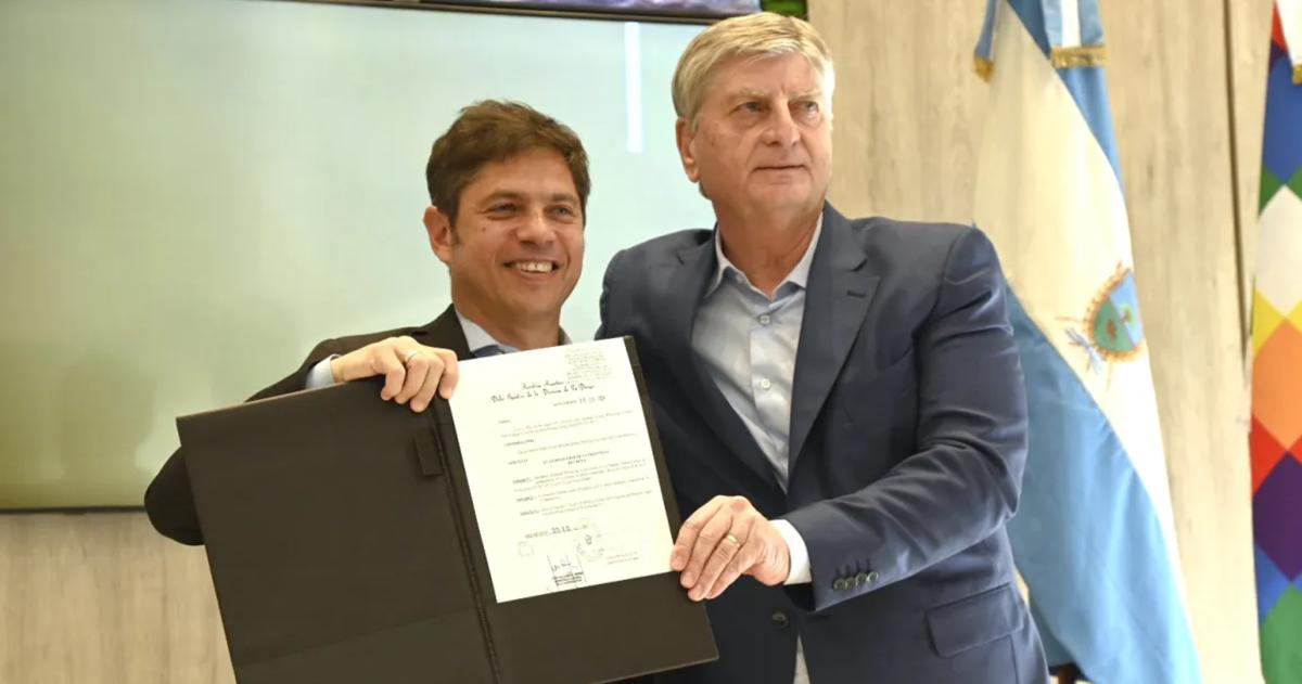  Este lunes ambos gobernadores se reun�nen en Santa Rosa