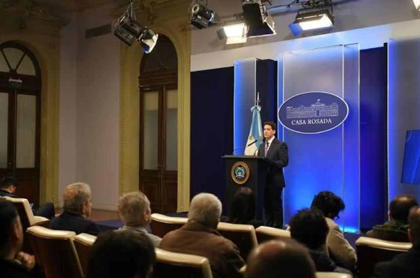 La conferencia de prensa de este martes del vocero presidencial