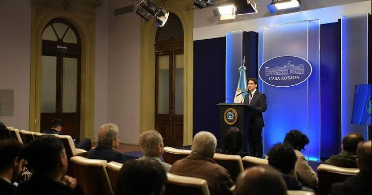 La conferencia de prensa de este martes del vocero presidencial