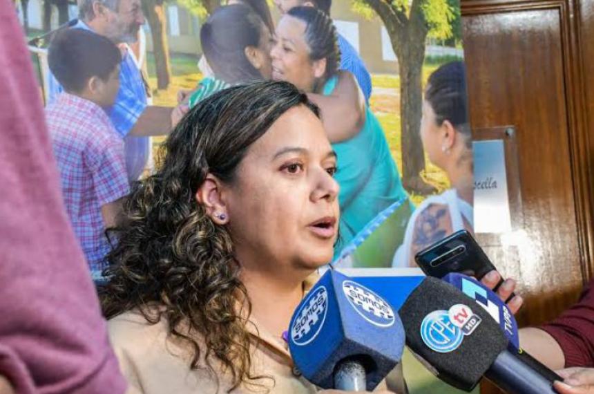 La presidenta del organismo provincial Erica Riboyra