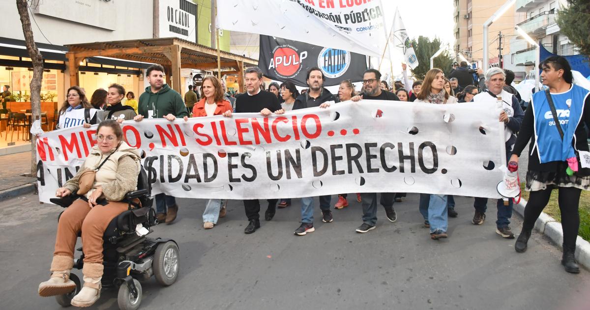 Hay voluntad de ponerle fecha a una nueva marcha federal universitaria que ser� a mediados de septiembre anticipó Micaela Gaggero de ADU