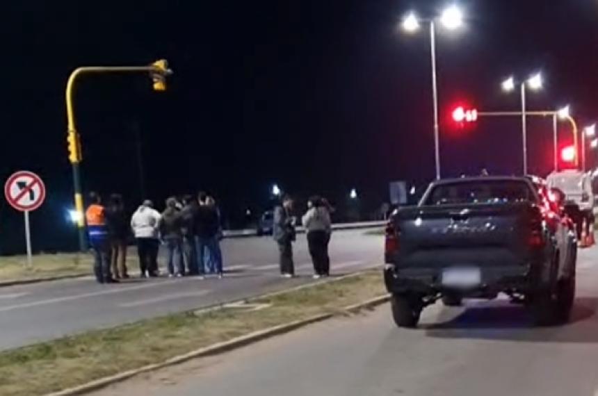 El hecho se produjo en el cruce de la Ruta Provincial 1 y calle 108