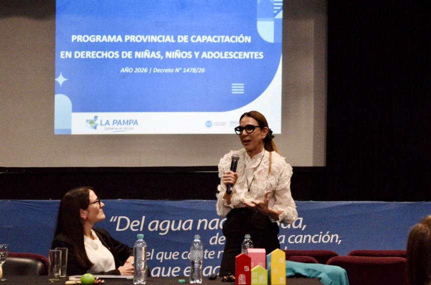 Marisa Herrera estuvo ayer en la capacitación en MEDASUR