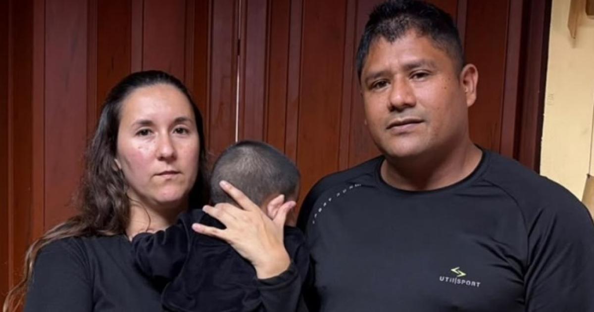 Ana Paula y Joaquín reclamaban la adopción del bebé