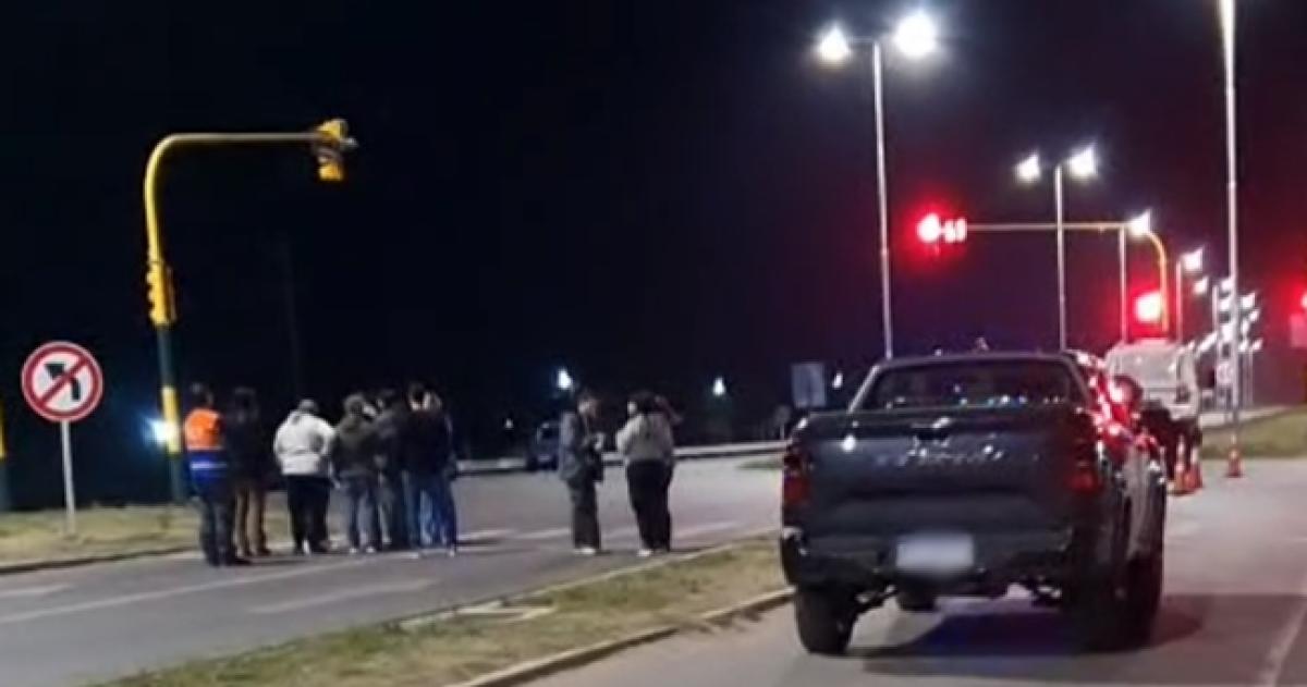 El hecho se produjo en el cruce de la Ruta Provincial 1 y calle 108