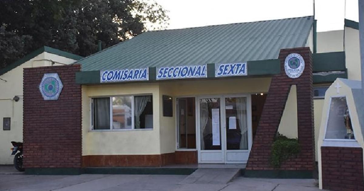 El detenido fue alojado en la Seeciona Sexta