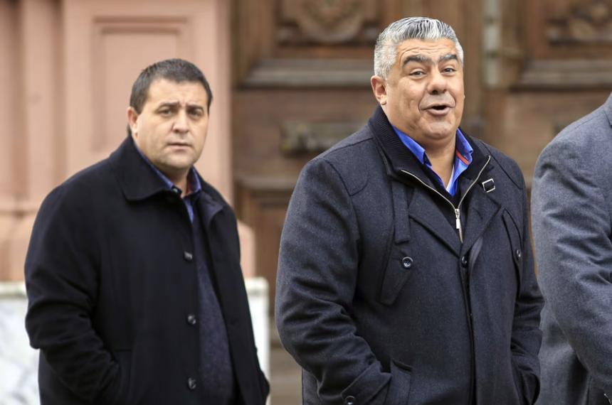 Claudio Tapia y Pablo Toviggino