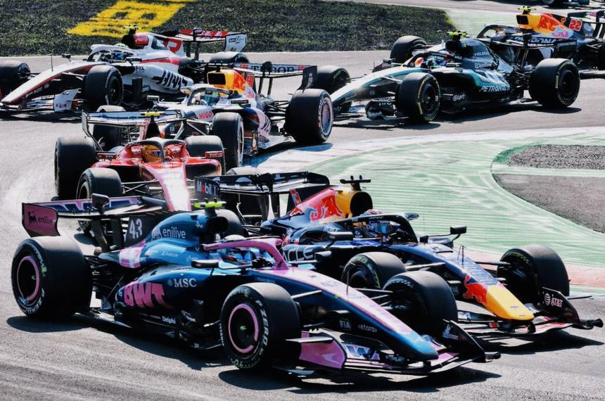 Colapinto tuvo un gran comienzo en Monza antes de su despiste