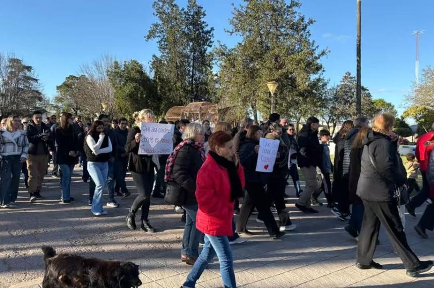 M�s de 200 personas marcharon en Rancul