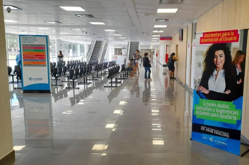 El herido permanece internado en el hospital santarroseño