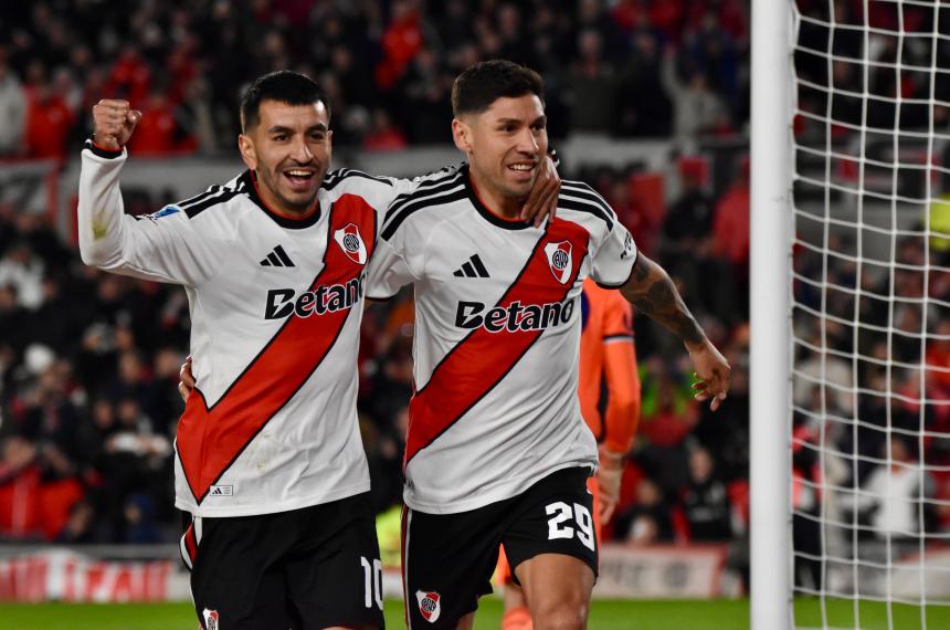 River sumó su segunda victoria consecutiva con Ponzio