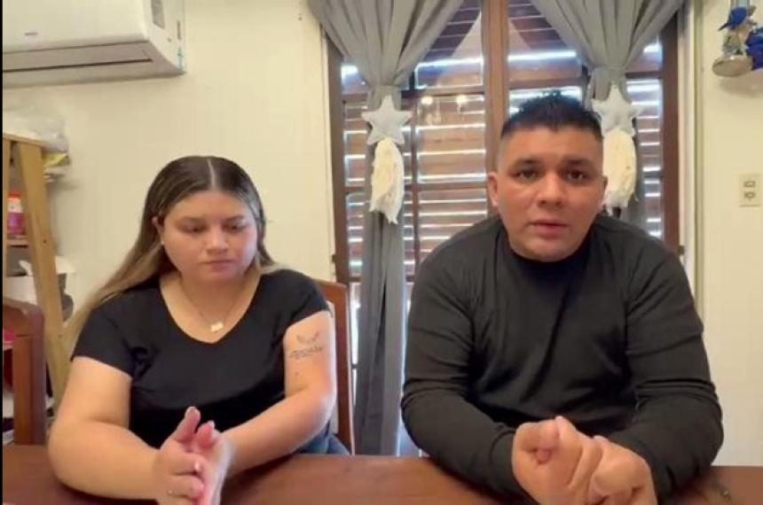 Emanuel Ortega y Daiana Apelans negaron las acusaciones